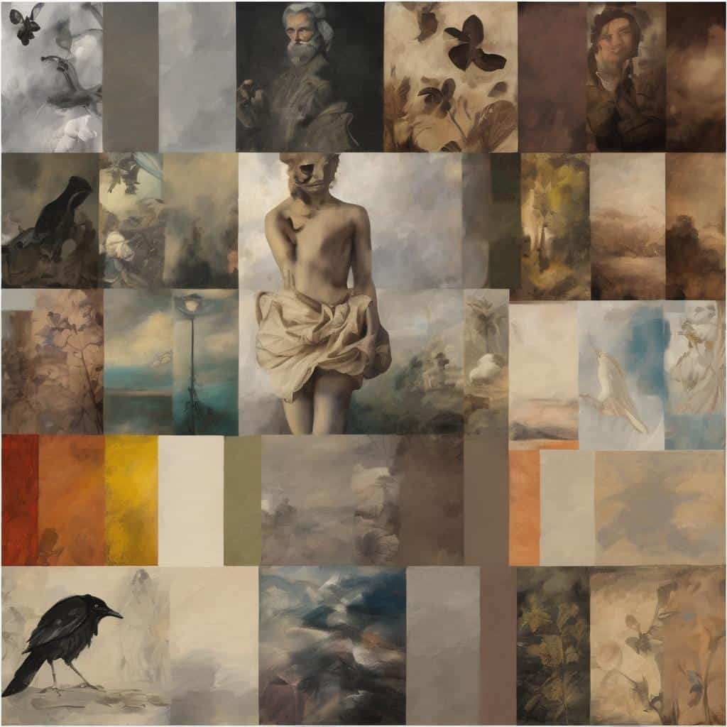 Έργα τέχνης που αναδεικνύουν τη δυναμική και την κίνηση, εμπνευσμένα από το έργο του Diego de SILOÉ, με ποικίλες τεχνικές και θεματολογία.